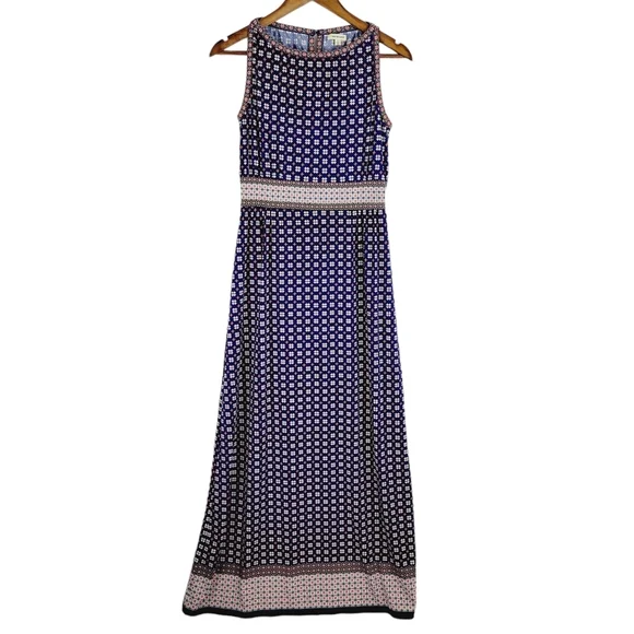 Max Studio | Dresses | Max Studio Red White And Blue Maxi Dress Size S |  Poshmark